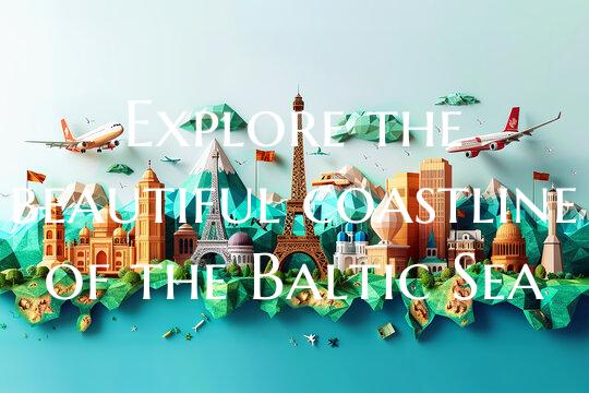 Explore the beautiful coastline of the Baltic Sea