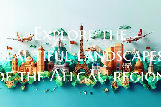 Explore the beautiful landscapes of the Allgäu re...